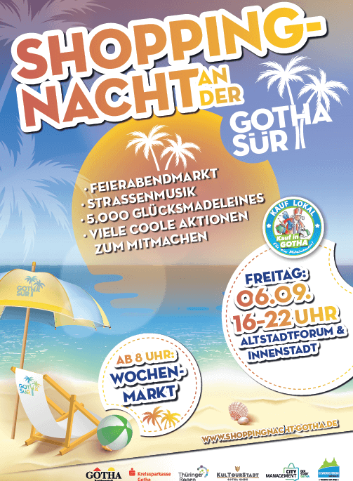 Aufruf Shopping Nacht